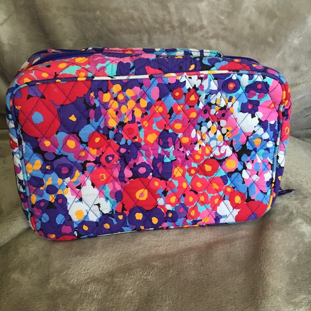 Vera Bradley Iconic Blush Brush Case